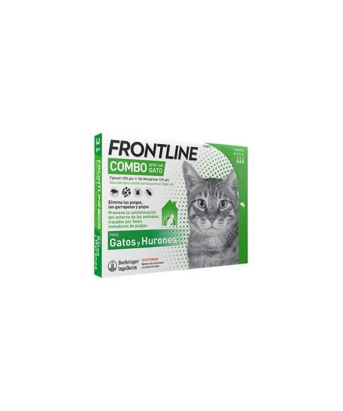 FRONTLINE COMBO GATO 3 PIPETAS