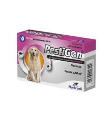 PESTIGON 268 MG SPOT ON PERRO 20-40 KG 4 PIPETAS