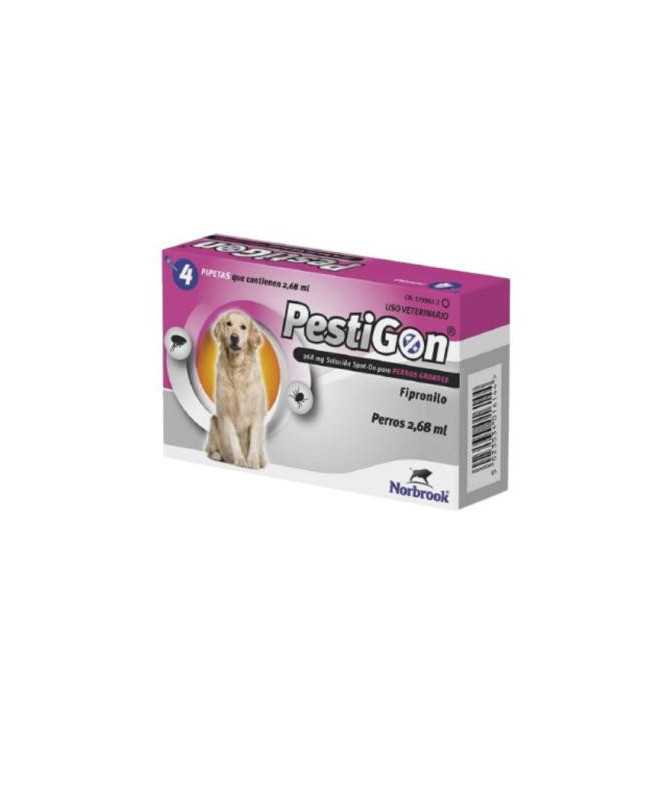 PESTIGON 268 MG SPOT ON PERRO 20-40 KG 4 PIPETAS
