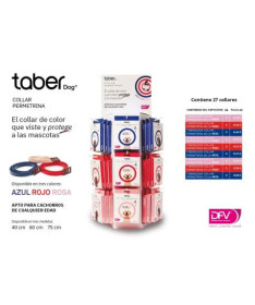 EXPOSITOR TABERDOG COLLAR INCLUYE PRODUCTO 1 UD