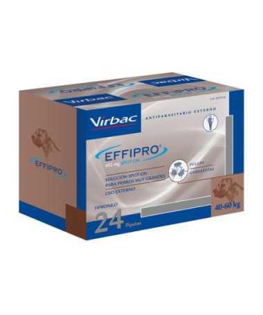 EFFIPRO SPOT ON PERRO 40-60 KG 24 PIPETAS
