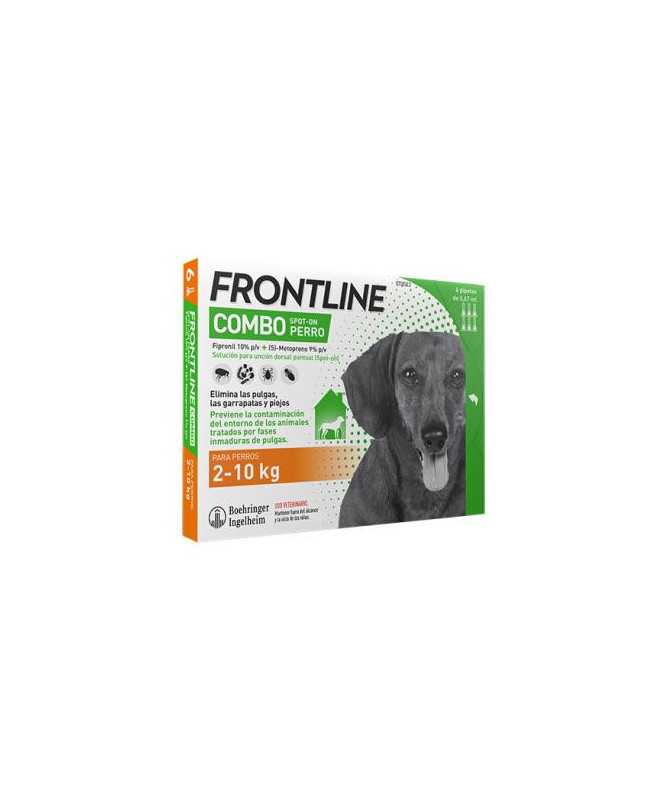 FRONTLINE COMBO PERRO 2-10KG 6 PIPETAS