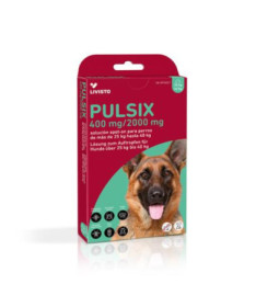 PULSIX 400MG/2000MG SPOTON 25-40KG PIP 4X4ML PERRO