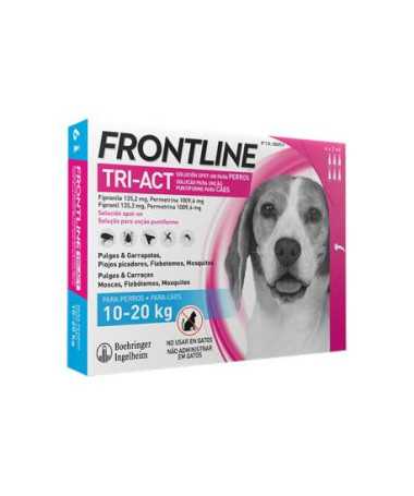 FRONTLINE TRI-ACT M 6 PIPETAS (10-20KG)