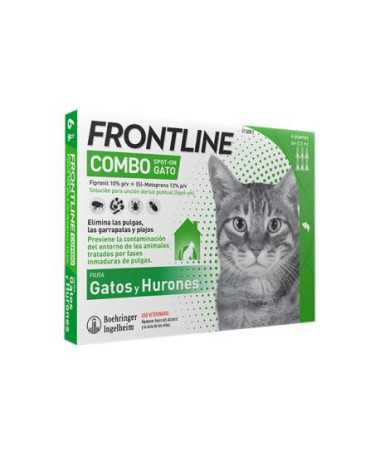 FRONTLINE COMBO GATO 6 PIPETAS