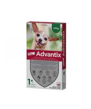 ADVANTIX SPOT ON PERRO ?4KG PIP 1X0