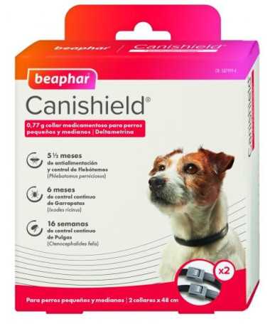 COLLAR CANISHIELD PERRO 2 COLLARES X 48CM