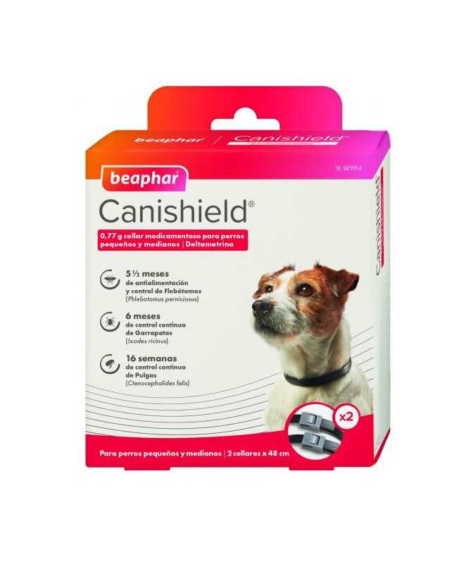 COLLAR CANISHIELD PERRO 2 COLLARES X 48CM