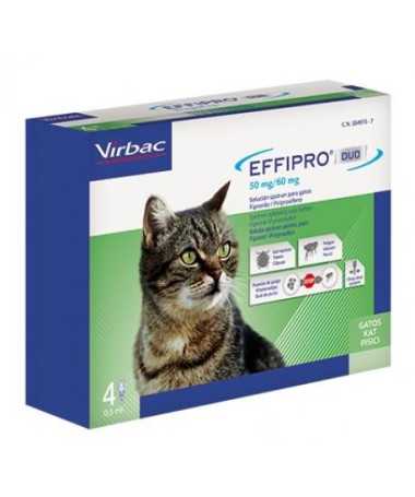 EFFIPRO DUO GATO SPOT-ON 60 MG 4 PIPETAS