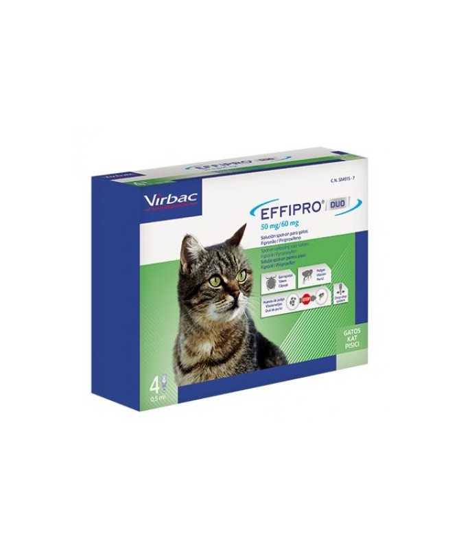 EFFIPRO DUO GATO SPOT-ON 60 MG 4 PIPETAS