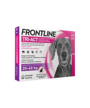 FRONTLINE TRI-ACT L 6 PIPETAS (20-40KG)