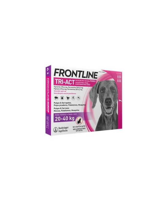 FRONTLINE TRI-ACT L 6 PIPETAS (20-40KG)