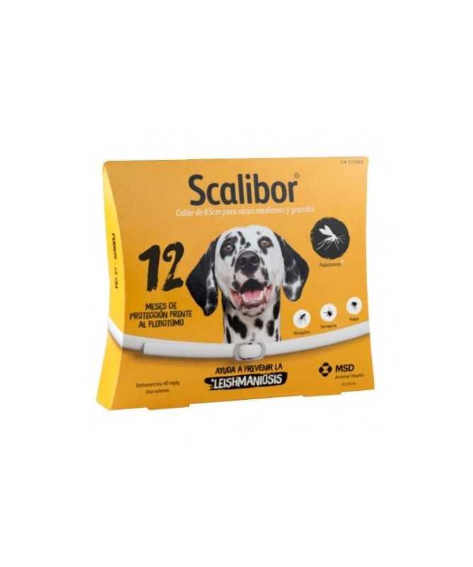 SCALIBOR 1G COLLAR 65CM PERROS RAZAS MED Y GRANDES