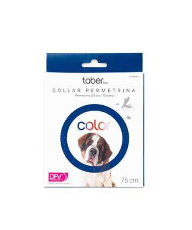 TABERDOG COLLAR PERMETRINA 75CM AZUL DFV