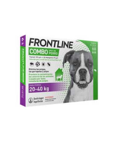 FRONTLINE COMBO PERRO 20-40KG 6 PIPETAS