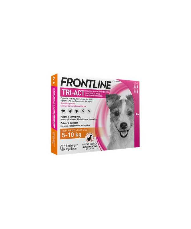 FRONTLINE TRI-ACT S 6 PIPETAS (5-10KG)