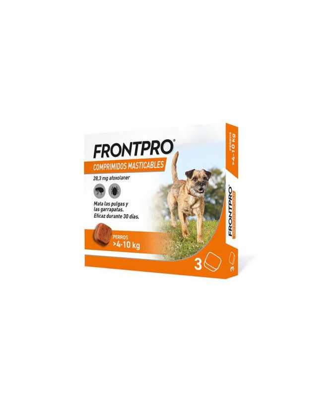 FRONTPRO 28 MG 3 COMP MAST (4-10 KG) PERRO