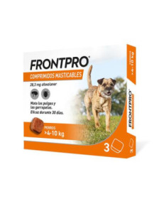 FRONTPRO 28 MG 3 COMP MAST (4-10 KG) PERRO