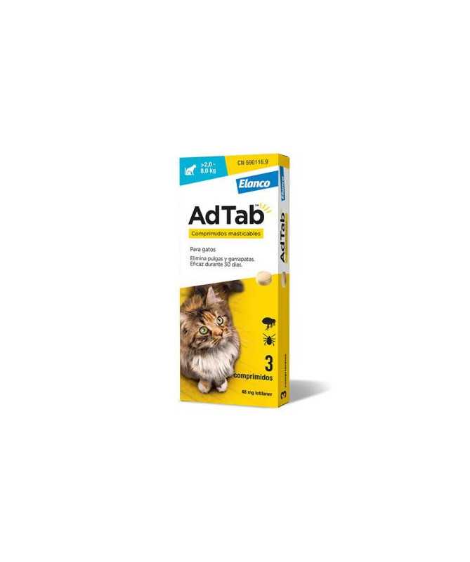 ADTAB 48 MG 3 COMP MASTICABLE 2-8 KG KG GATO