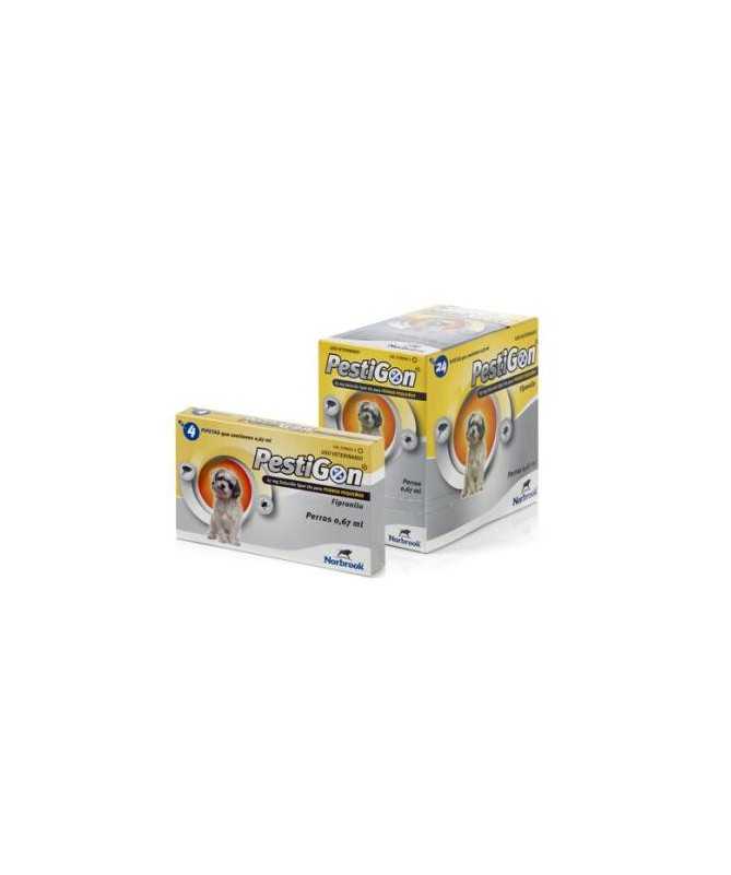 PESTIGON 67 MG SPOT ON PERRO 2-10KG 24 PIPETAS