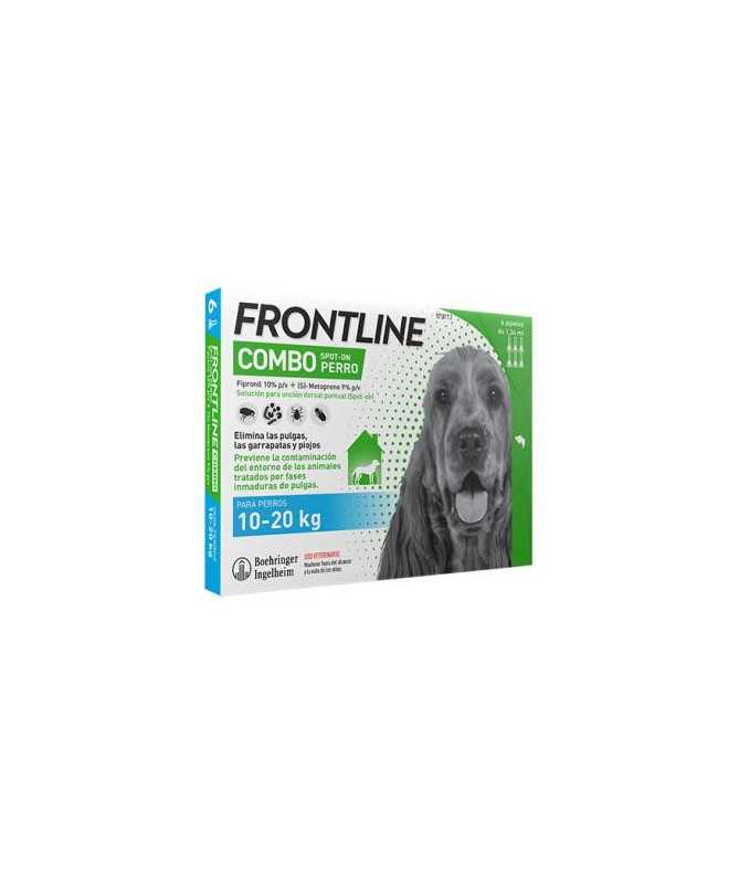FRONTLINE COMBO PERRO 10-20KG 6 PIPETAS