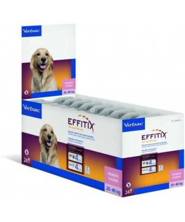 EFFITIX PERRO L 20-40KG 24 PIPETAS
