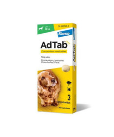 ADTAB 450 MG 3 COMP MASTICABLE 11-22 KG PERRO