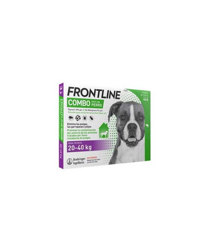 FRONTLINE COMBO PERRO 20-40KG 3 PIPETAS