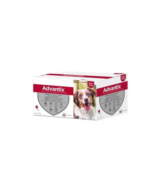 ADVANTIX SPOT ON PERRO 10KG-25KG PIP 24X2