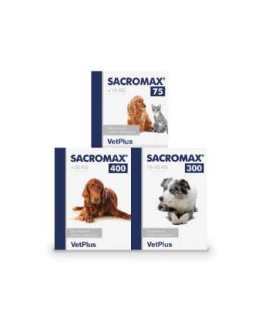 SACROMAX 400 PERRO +40KG 30 SOBRES
