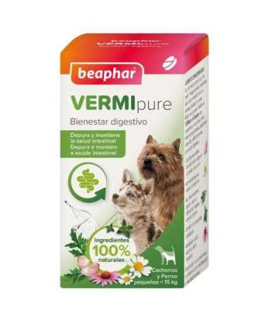 VERMIPURE -15 KG PERRO PEQUE?O Y CACHORRO 50 COMP