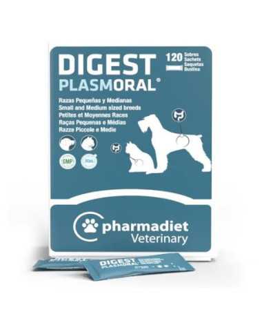 PLASMORAL DIGEST RAZAS PEQUE?AS/MEDIANA 120 SOBRES