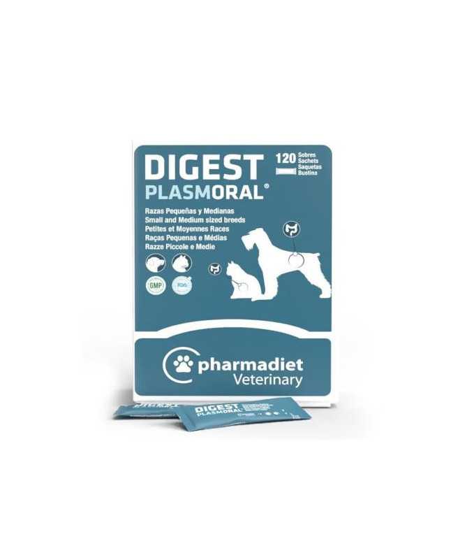 PLASMORAL DIGEST RAZAS PEQUE?AS/MEDIANA 120 SOBRES