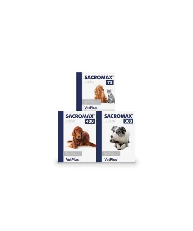 SACROMAX 75 PERRO/GATO -10KG 30 SOBRES
