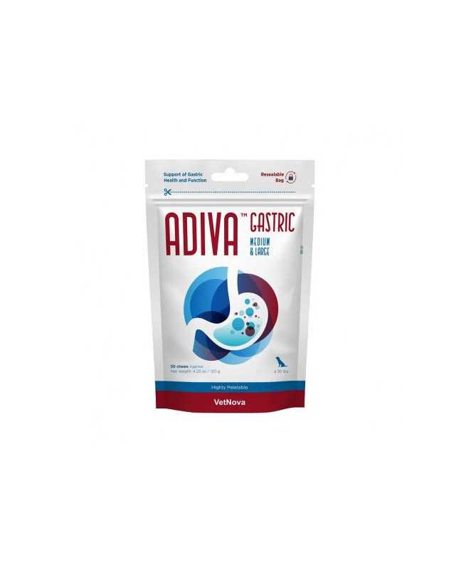 ADIVA GASTRIC MEDIUM & LARGE 30 CHEWS