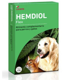 HEMDIOL FLEX 30 CAPSULAS PERRO/GATO