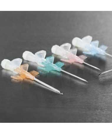 CHIRAFLEX CATETER C/ALAS AZUL 22G/0