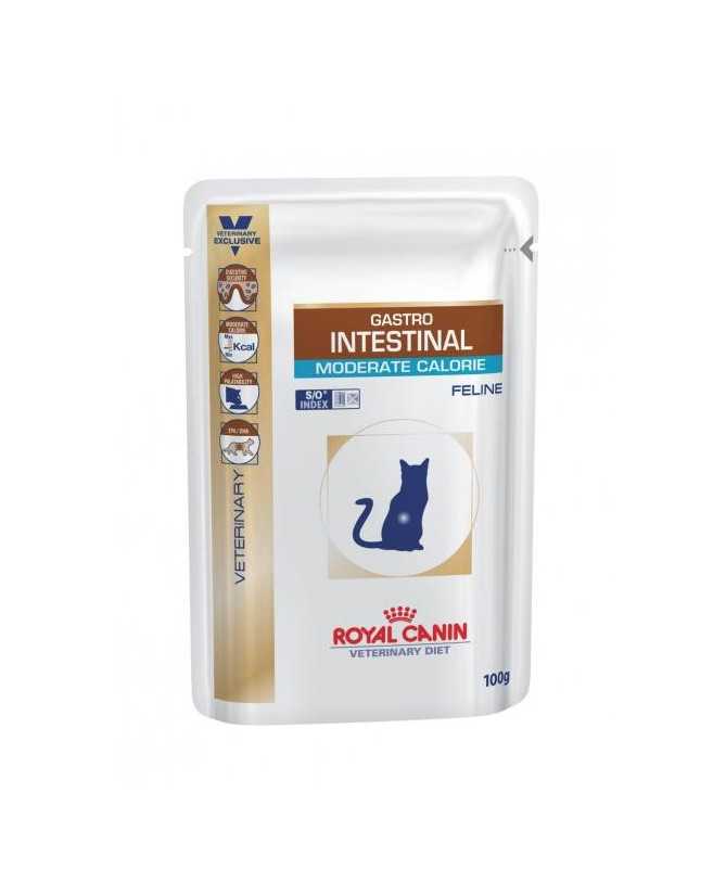 FELINE GASTRO INTESTINAL MODERATE CALORIE 12X85G