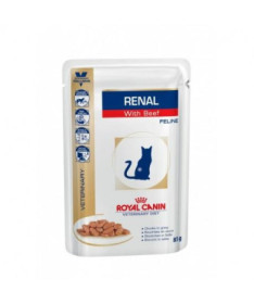 FELINE RENAL BEEF 12X85G SOBRES
