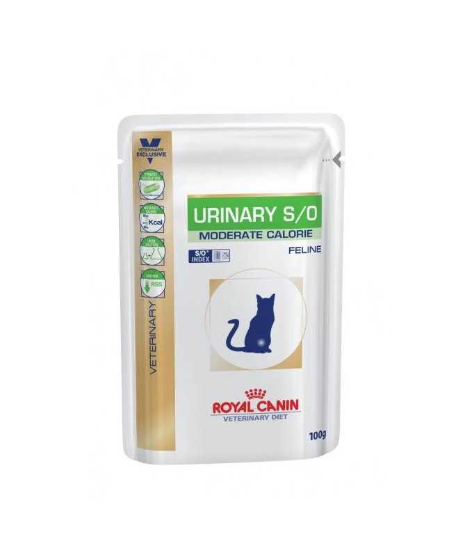 VCN FELINE URINARY MODERATE CALORIE 12X85G