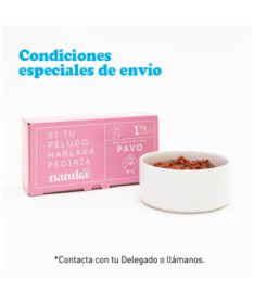 NATUKA MENU BARF PERRO PAVO 1KG