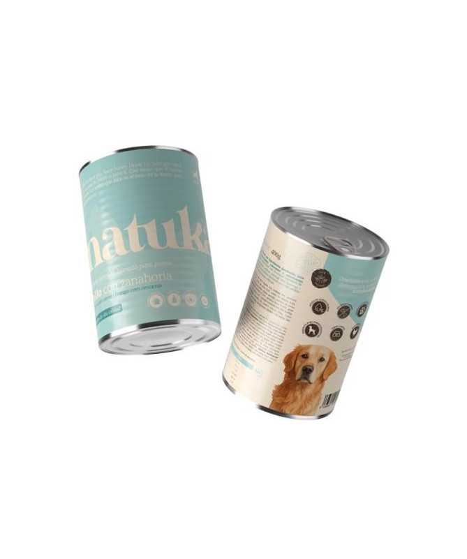 NATUKA LATA MENU PERRO POLLO CON ZANAHORIA 12X400G