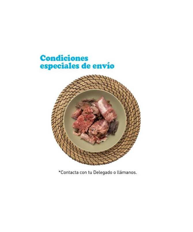 NATUKA MENU BARF PERRO TROZOS CORDERO Y PAVO 6KG