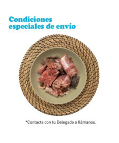 NATUKA MENU BARF PERRO TROZOS CORDERO Y PAVO 6KG