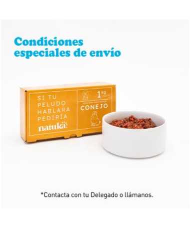 NATUKA MENU BARF PERRO CONEJO 1KG