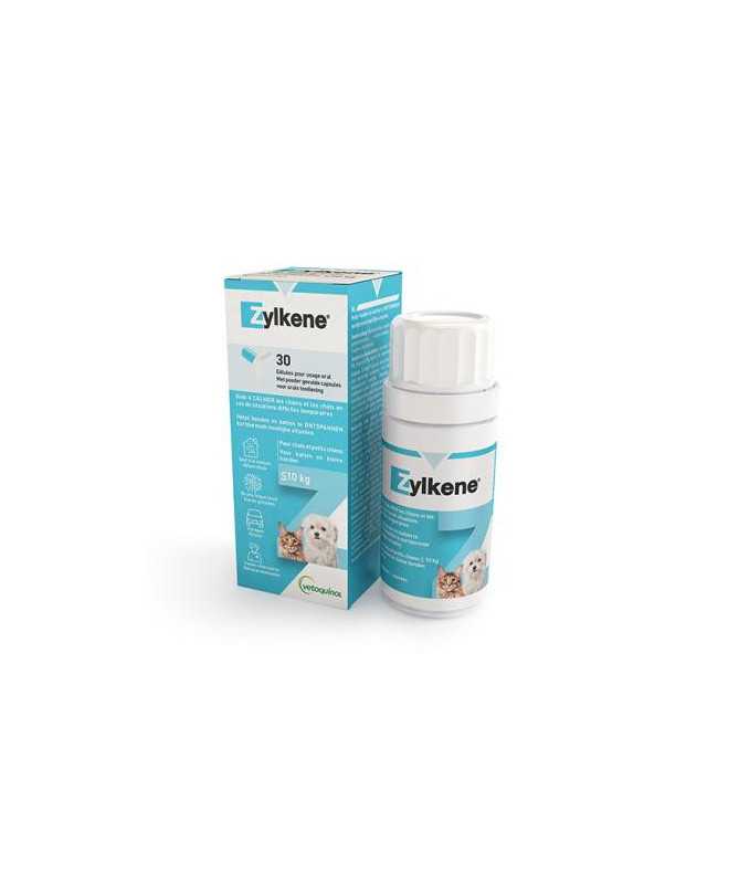 ZYLKENE PLUS 75 MG 30 CAPSULAS -10 KG PERRO/GATO