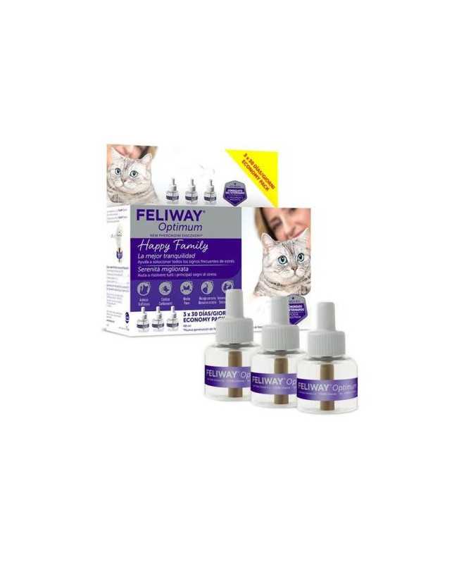 FELIWAY OPTIMUM RECAMBIO PACK 3 UNIDADES DE 48 ML