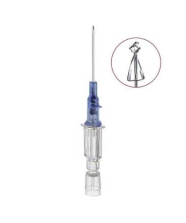 CATETER INTROCAN SAFETY 24G 0.7X14MM AMARILLO 50U