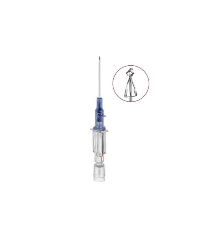 CATETER INTROCAN SAFETY 24G 0.7X14MM AMARILLO 50U