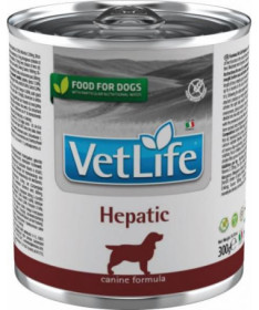 VETLIFE DOG HEPATIC 6X300G